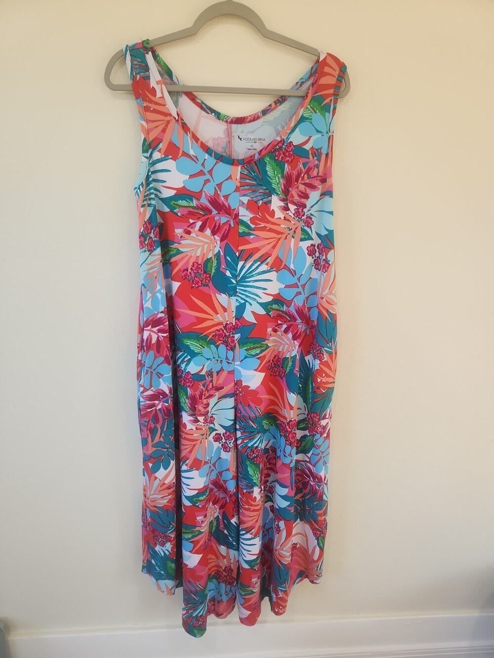 Koolaburra by UGG Gray Tropical Pink Jumpsuit Medium Cozy Lounge Romper